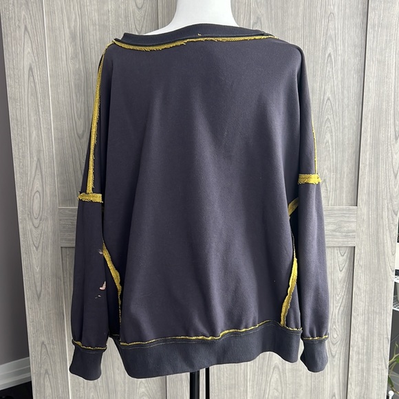 3 for $20 💜 LA MIEL Oversized Pullover Sweater - Picture 3 of 5